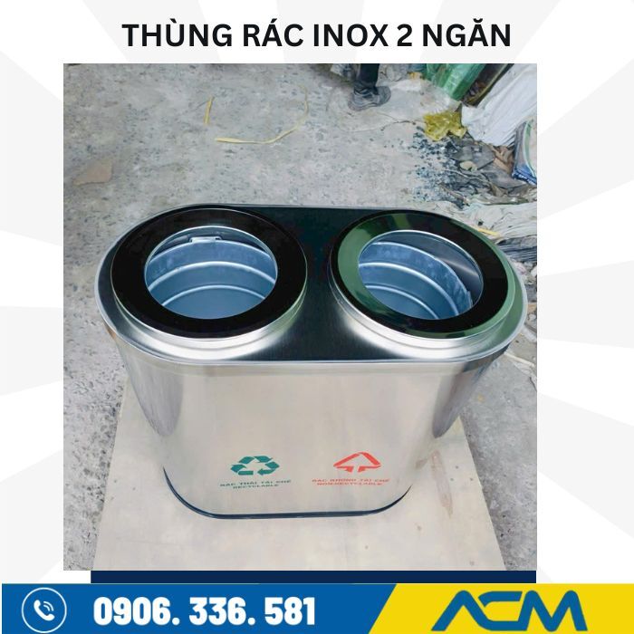 thung rac inox hai ngan phan loai rac (3)